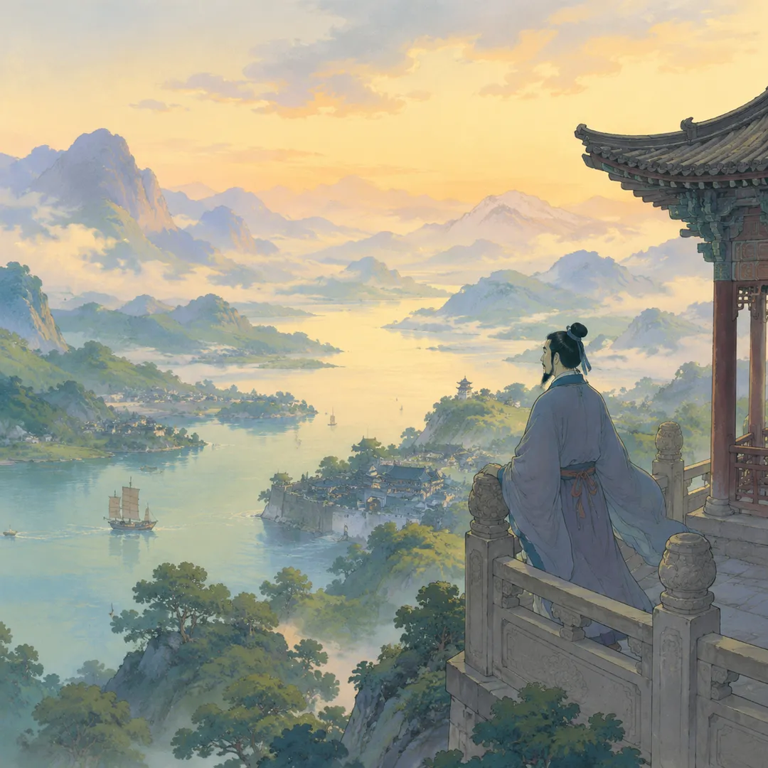 《永遇乐》诗意配图