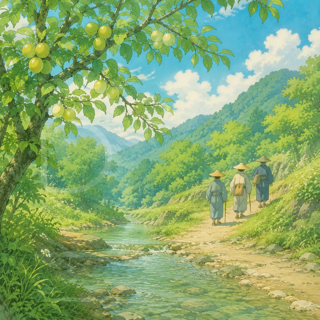 《三衢道中》诗意配图