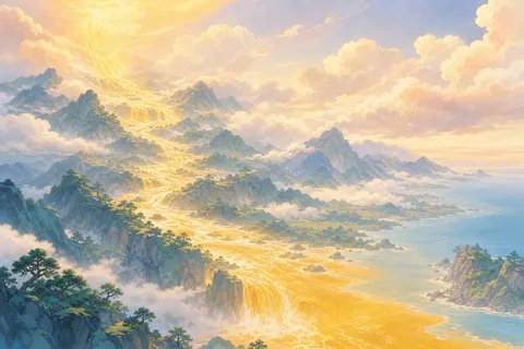 《将进酒》诗意配图