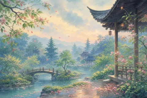 《相见欢》诗意配图