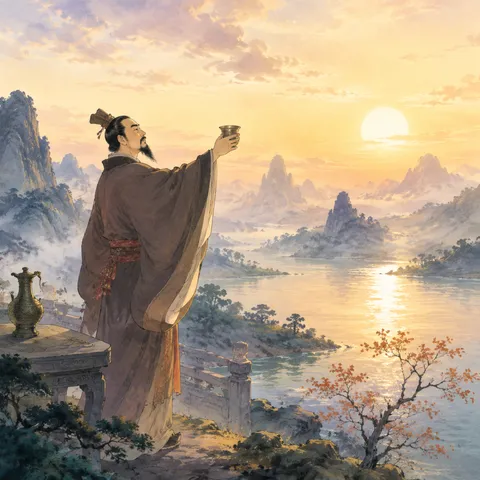 《短歌行》诗意配图