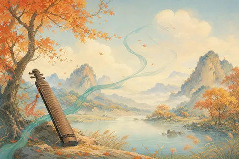 《李凭箜篌引》诗意配图