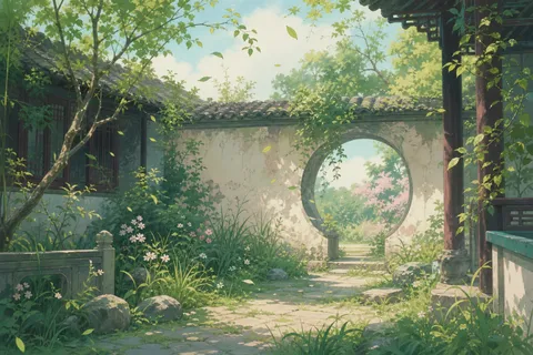 《虞美人》诗意配图