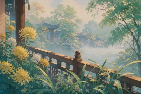《鹊踏枝・蝶恋花》诗意配图